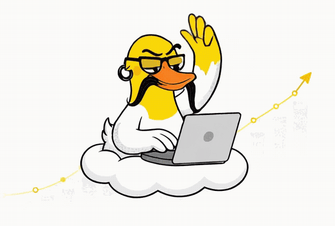 Animated SEO Duck Sequence